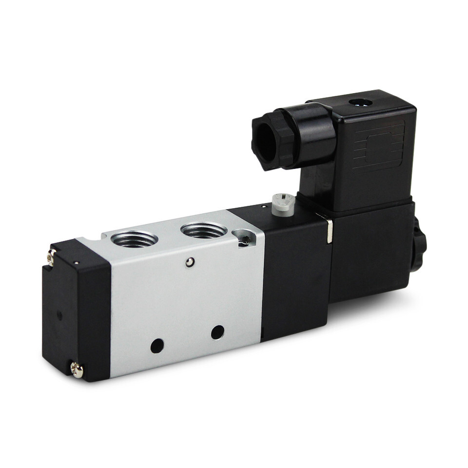 5-port pneumatic solenoid valve