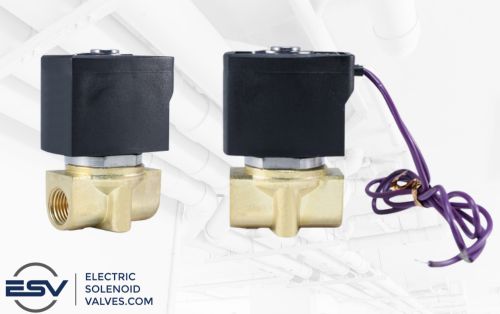 1/4" 24V AC Electric Brass Solenoid Valves